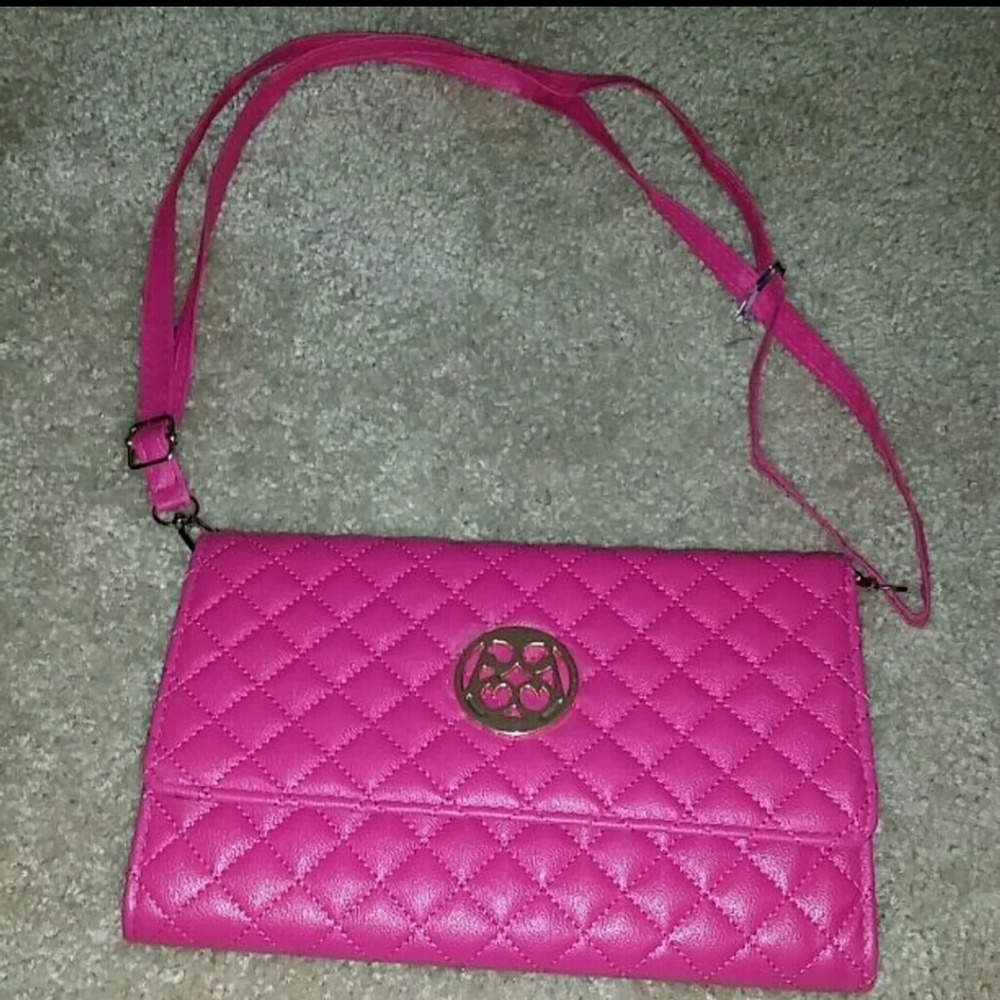 NWOt pink crossbody purse